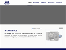 Tablet Screenshot of industriasmevi.com